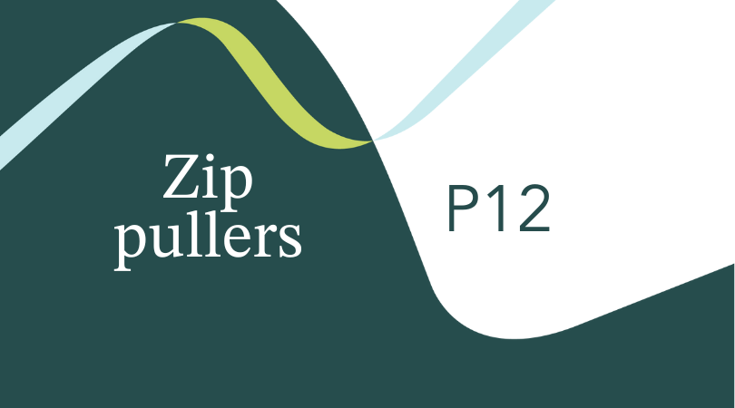 P12 Zip pulls