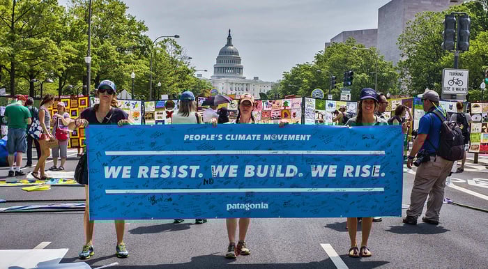 Patagonia protest
