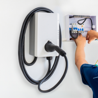 Electric vehicle chargers added