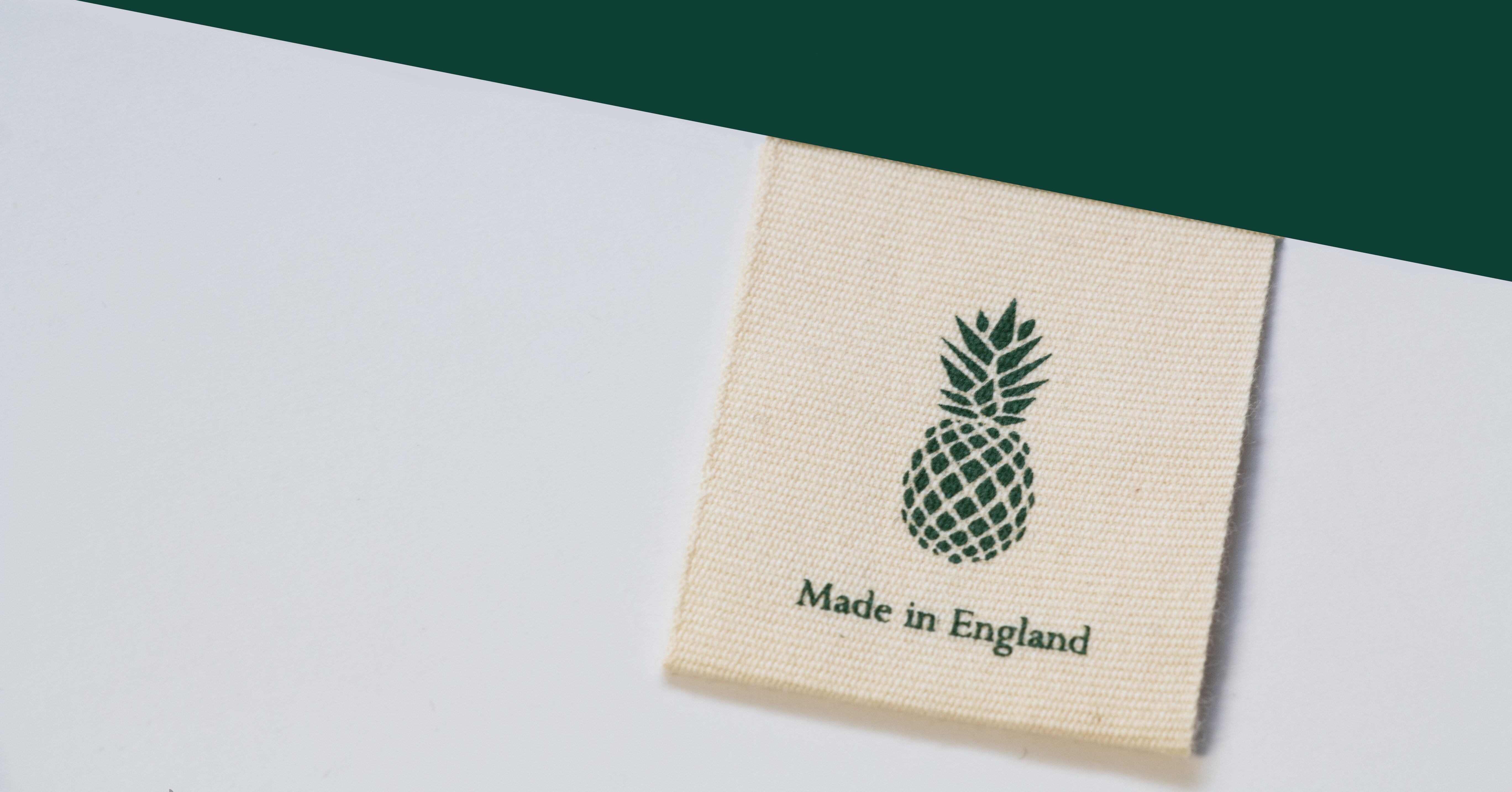 Darzi Printed Organic Cotton Care Label