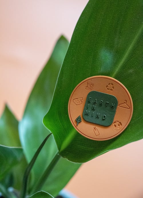 GRS certified recycled rubber patch