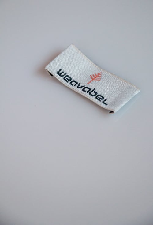 Recycled Poly-tencel woven label