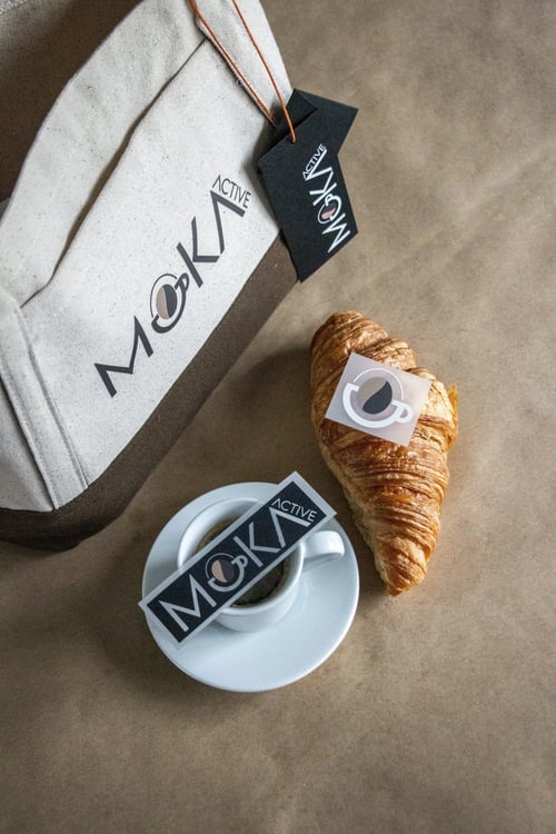 Recycled paper cup white heat transfer.