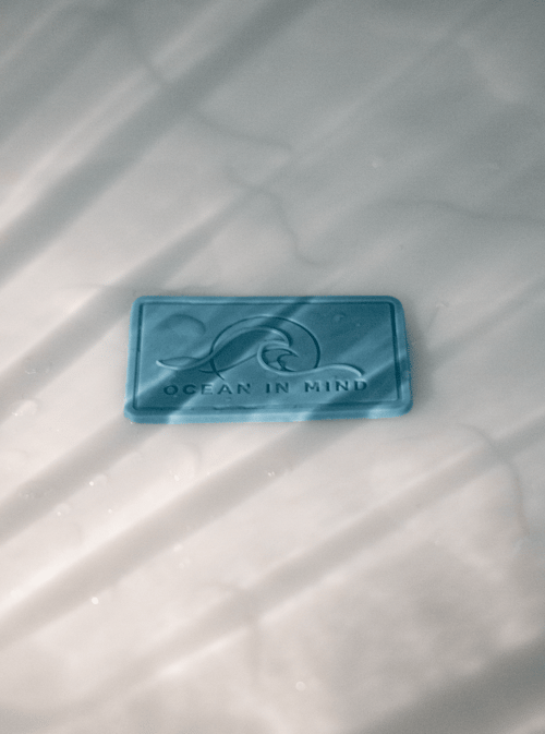 OIM Moulded recycled nylon badge