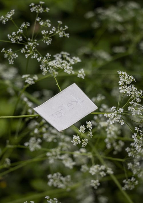 100% cotton woven label