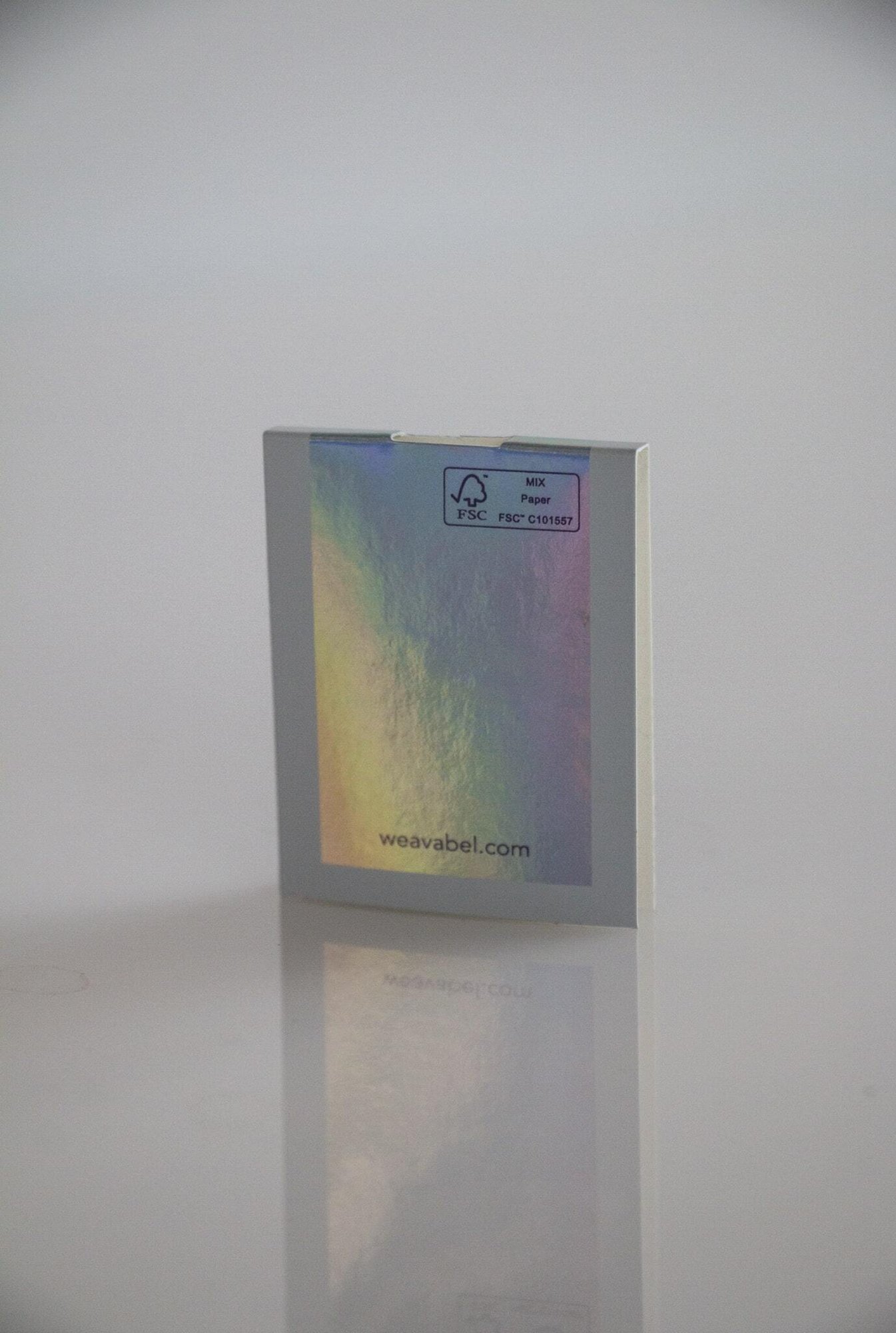 Reflekt foiled paper overrider back