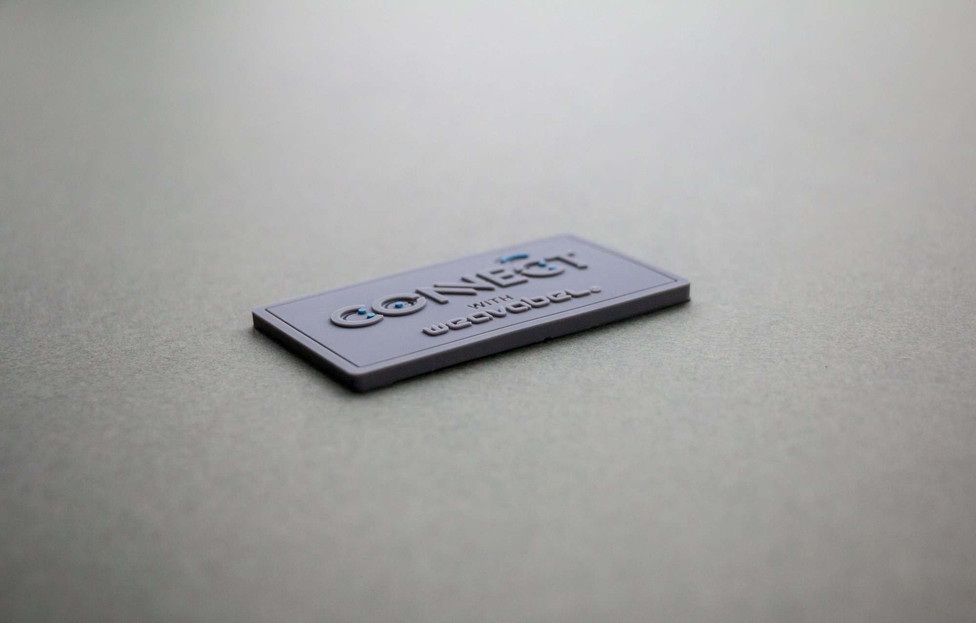 Weavabel connect GRS silicone badge 2