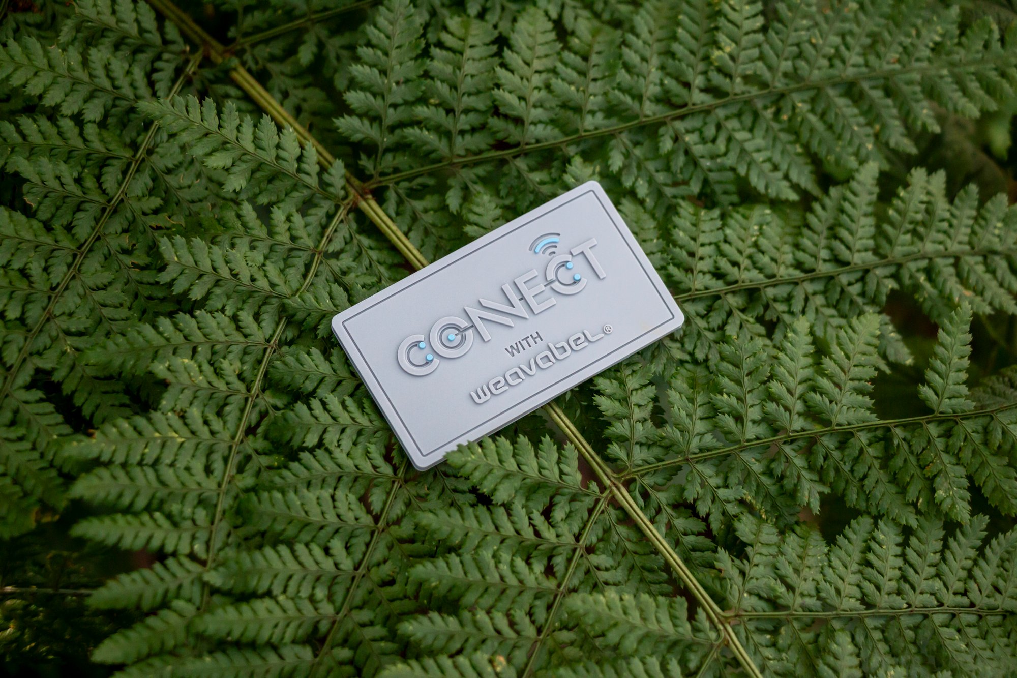 Weavabel connect GRS silicone badge