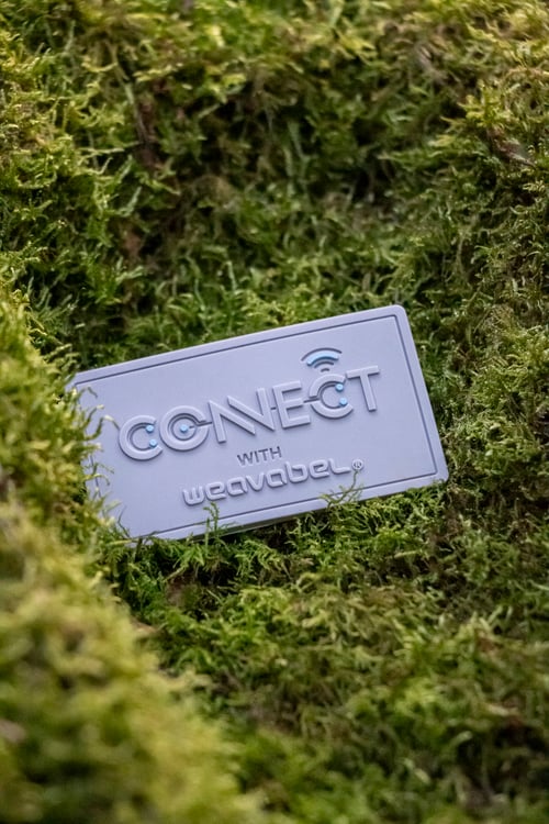 GRS Certified recycled silicone badge