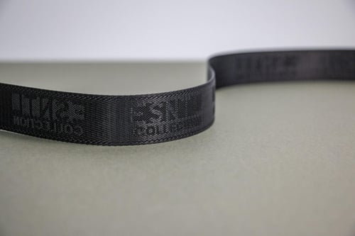 The Essential black woven tape