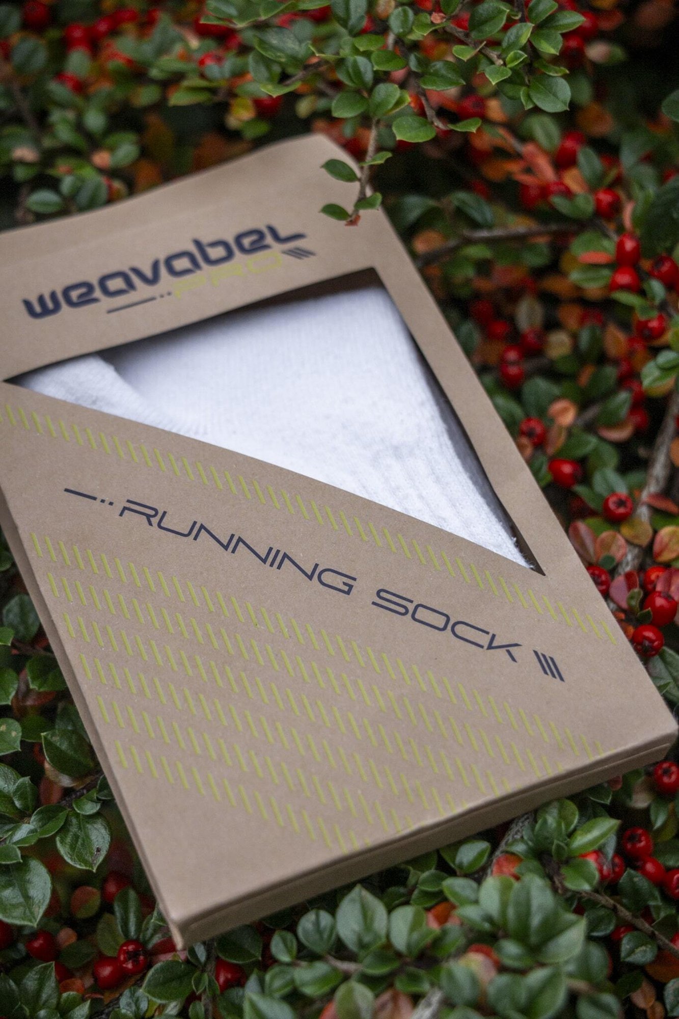 Weavabel PRO sports kraft sock packaging