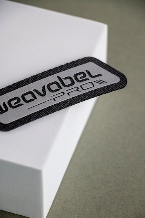 Weavabel PRO sports reflective heat transfer badge