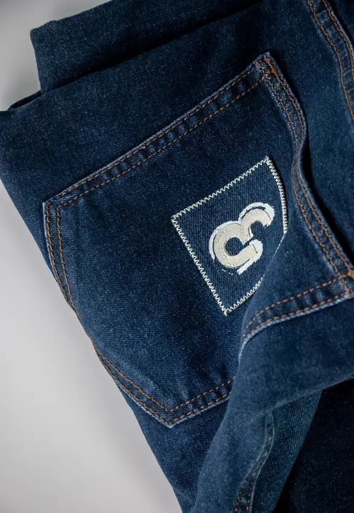 Weavabel AND Collection denim patch