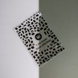 Weavabel cellulose poly bag
