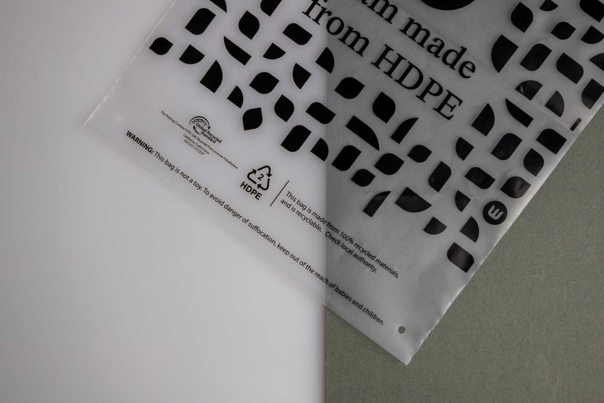 Weavabel HDPE compliant logos