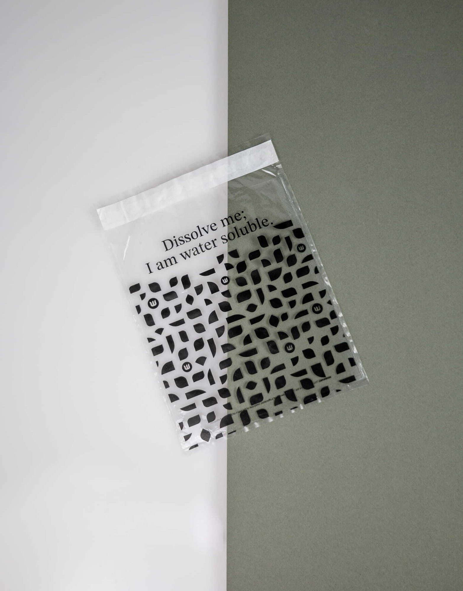 Weavabel water soluble polybag