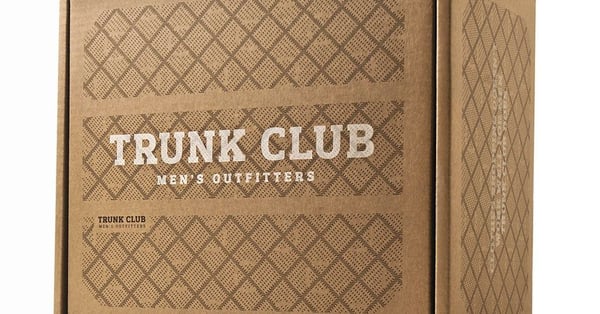 trunk club nordstorm cardboard packaging