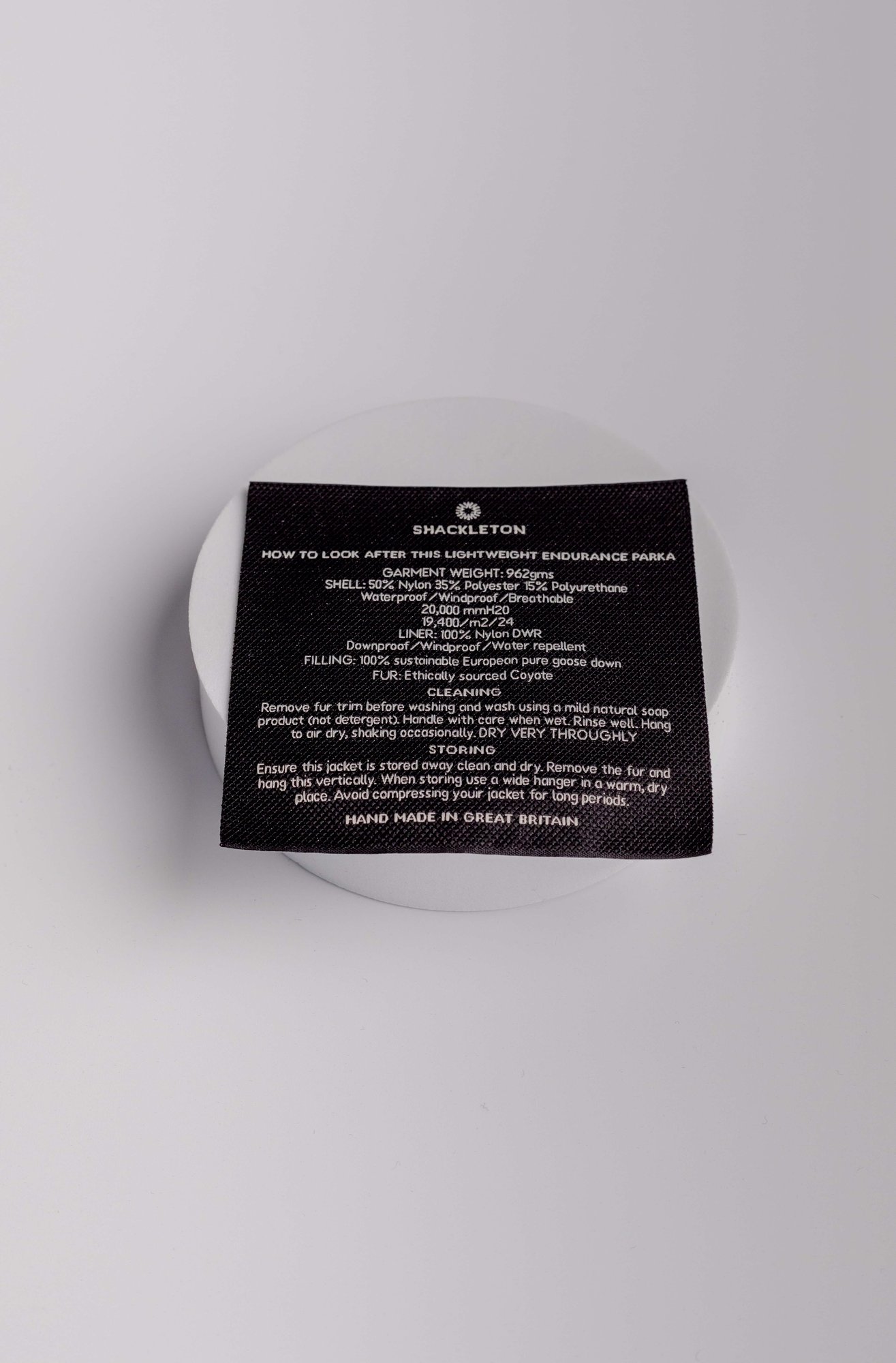 Care labels 