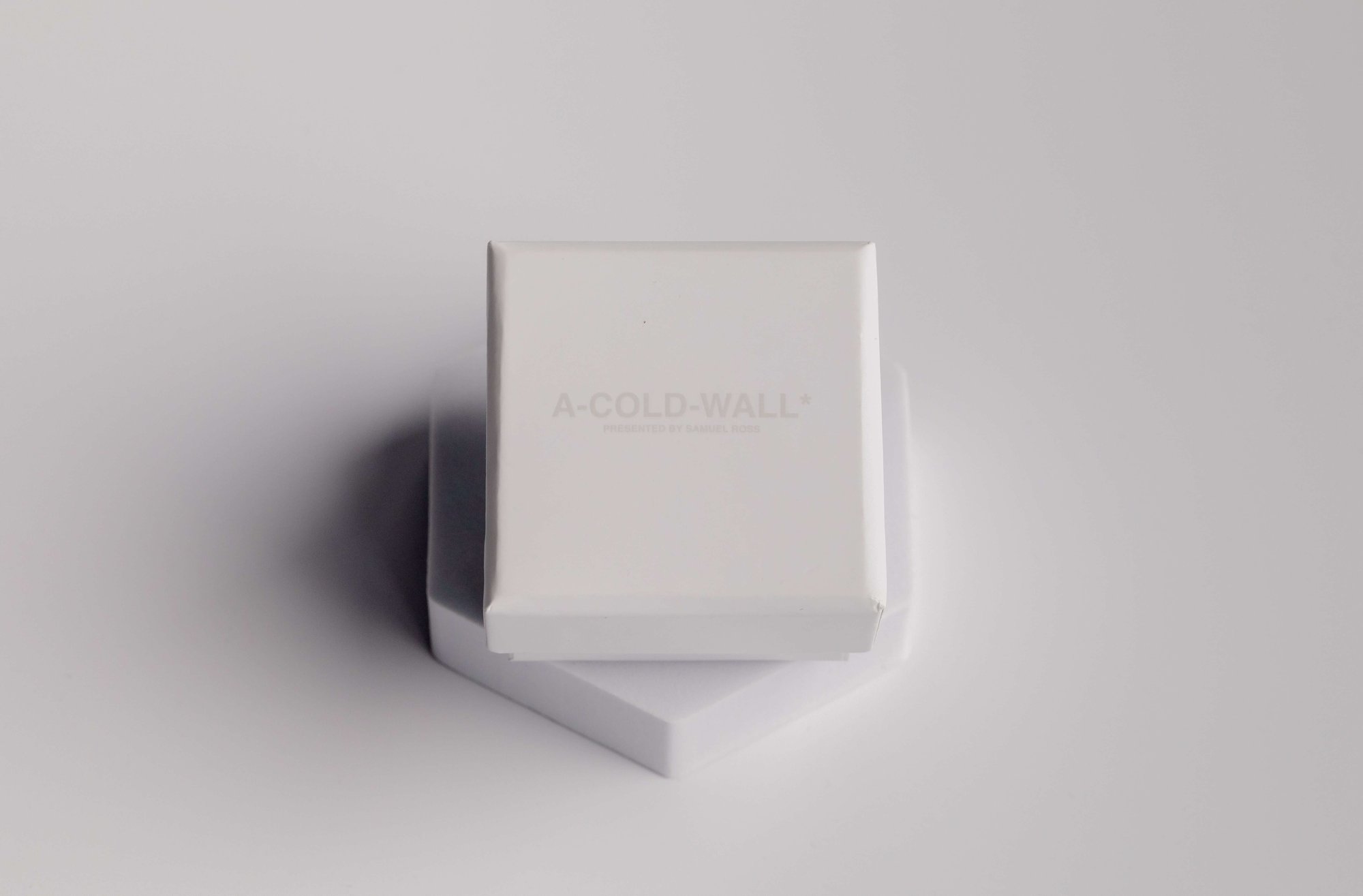 Gift box in white