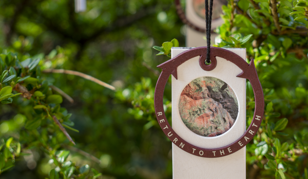 Earth in Mind Swing Tag with die cut elements