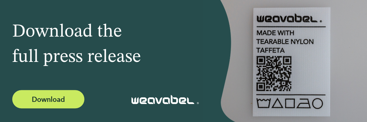 CTAs for downloading full care labels press release