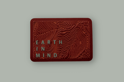 Earth Day Apple Leather Badge