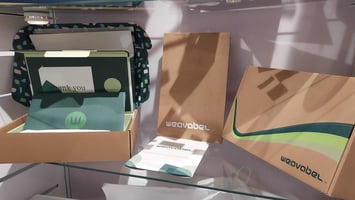 Selection of Weavabel luxury packaging