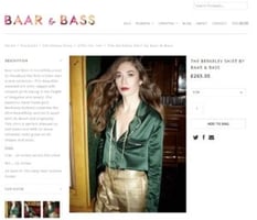 Baar & Bass silk shirt