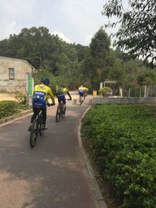 Have fun cycling with club members