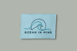 Ocean Day Woven Label
