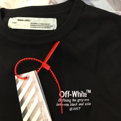 off white t shirt