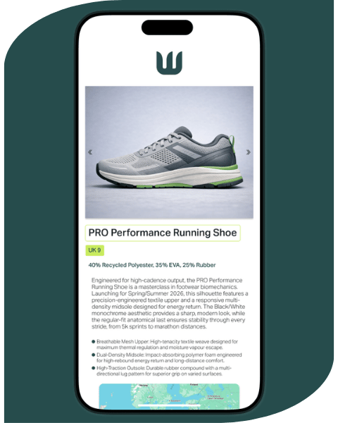 Pro running shoe Pro running shoe
