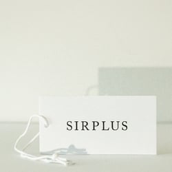 Sirplus paper swing tag with organic cotton string