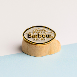 Barbour pin badge