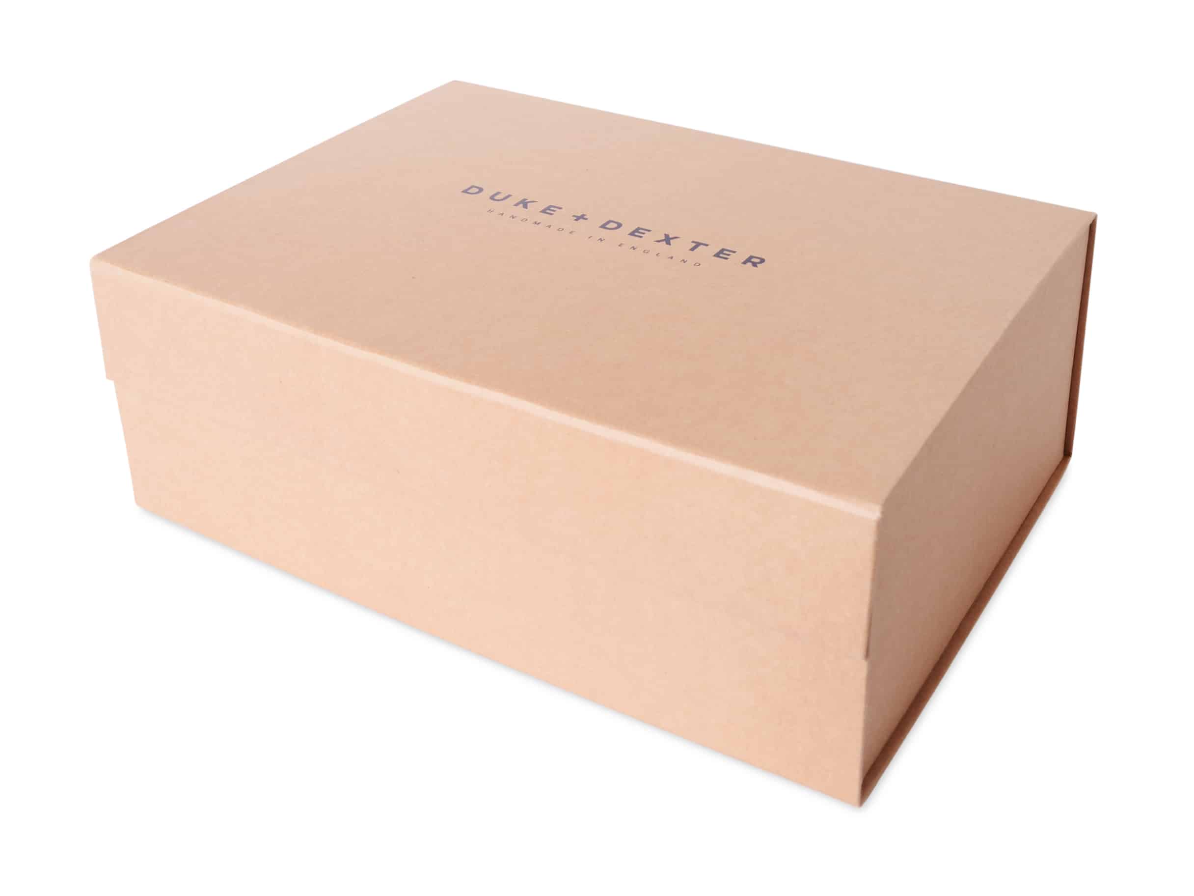 flat packed sustainable box