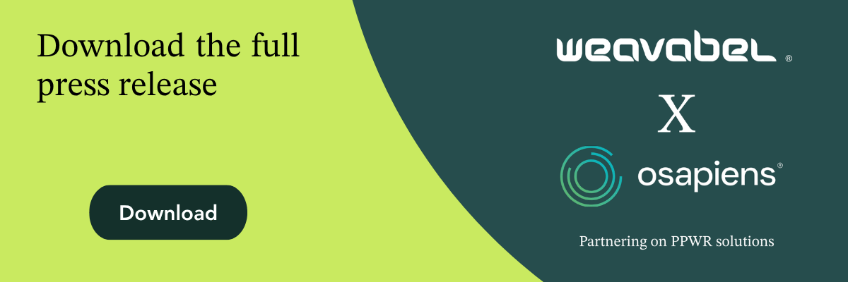 CTA for Weavabel and osapiens press release to show partnership