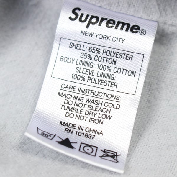 supreme care label