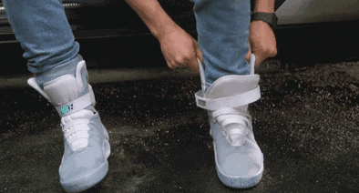 back to the future fashion shoes technology 