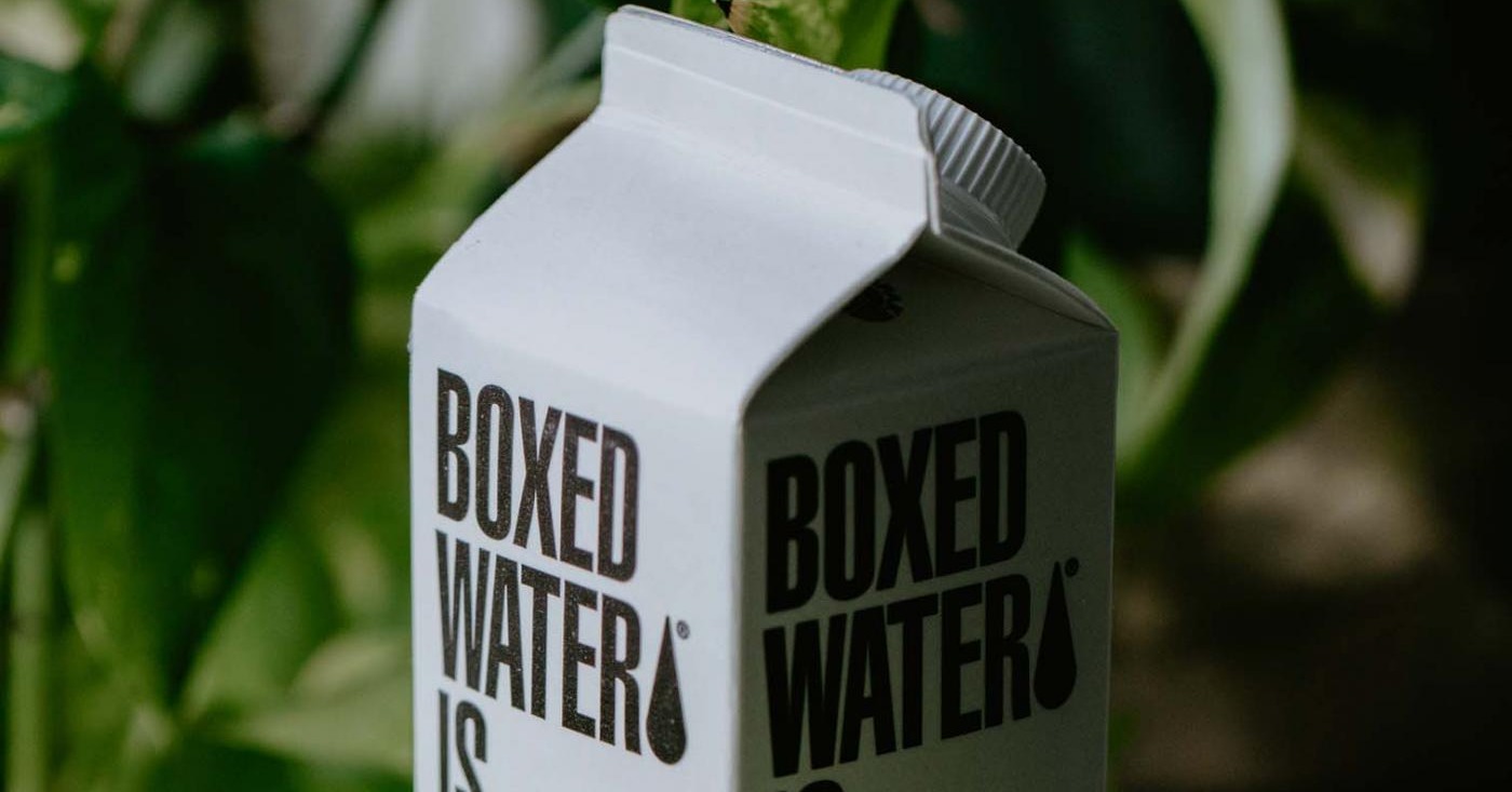 Boxed water packing
