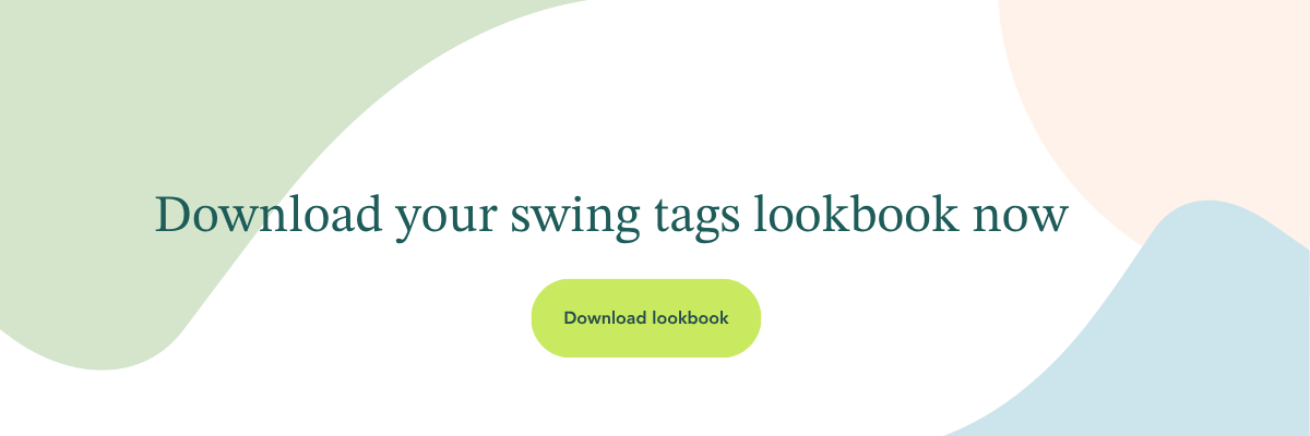 Swing tag lookbook CTA
