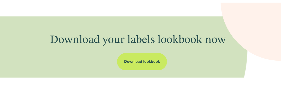 Labels lookbook CTA