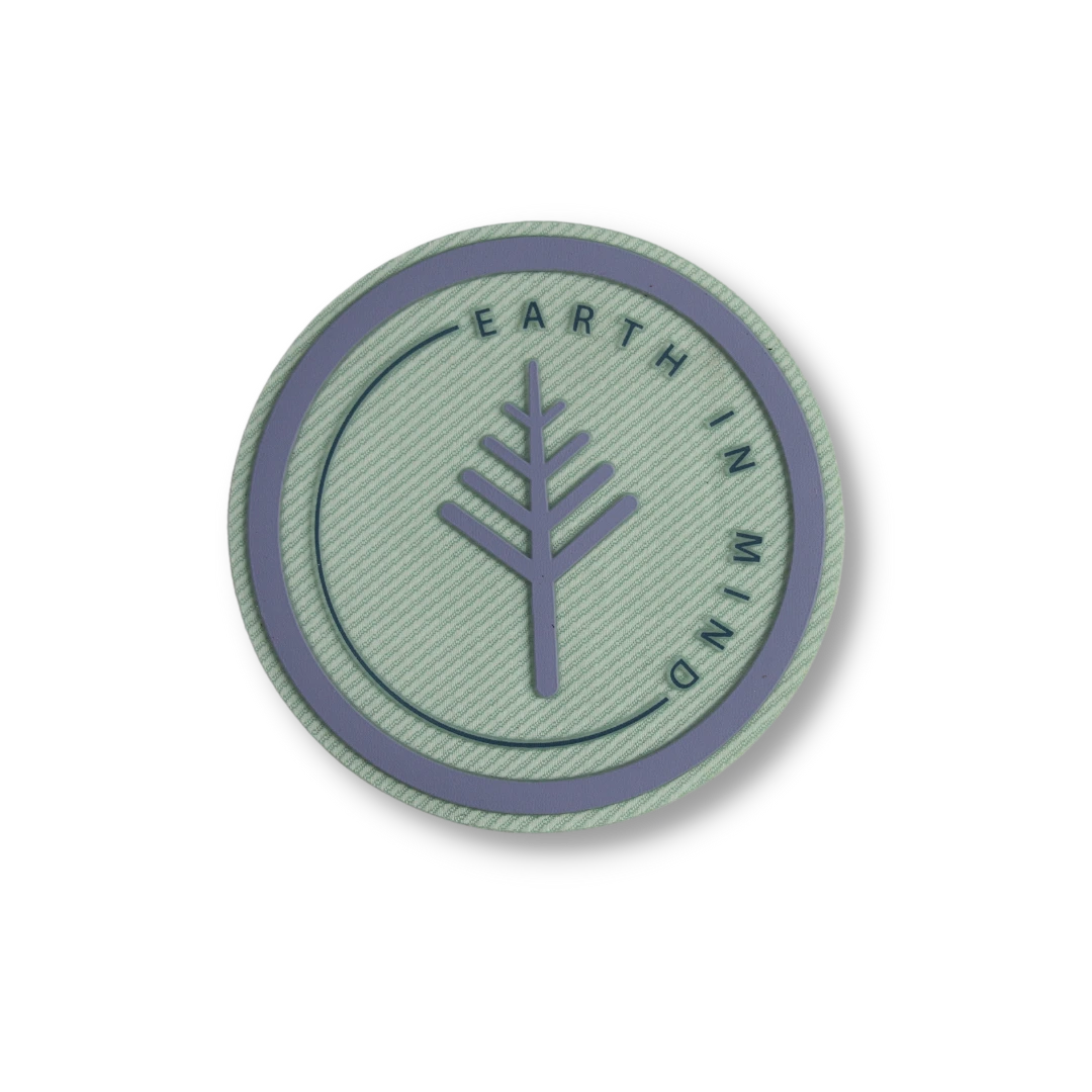 EIM Embroidered Silicone Printed Badge
