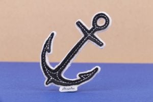 Nautical traveller clothing badge