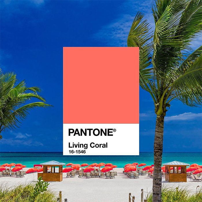 Pantone - Living Coral