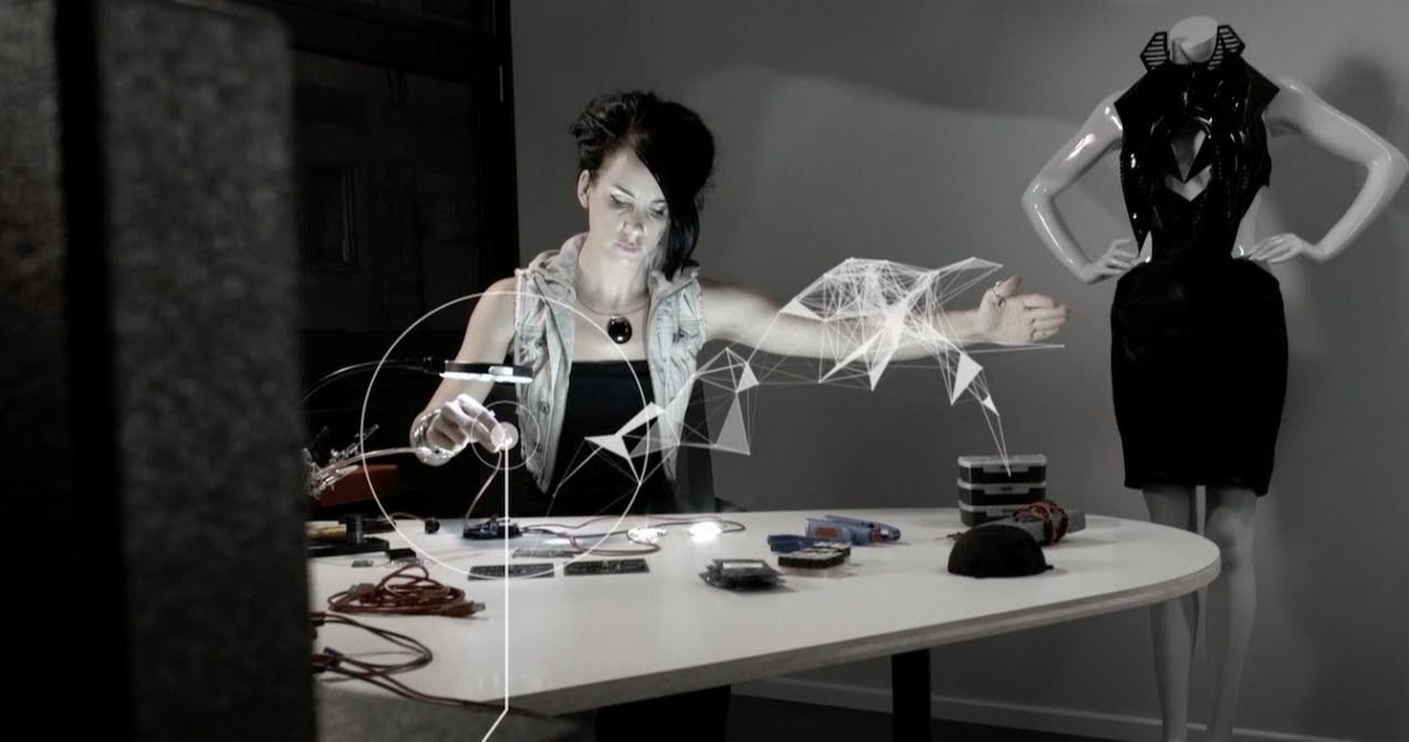 High tech fashion designer